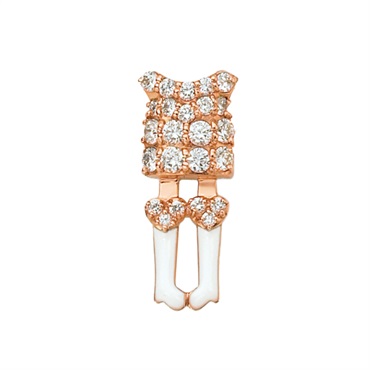 K9PG/K18YG EMEドレス(ホワイト)