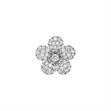 プラチナダイヤモンドピアス(片耳用)