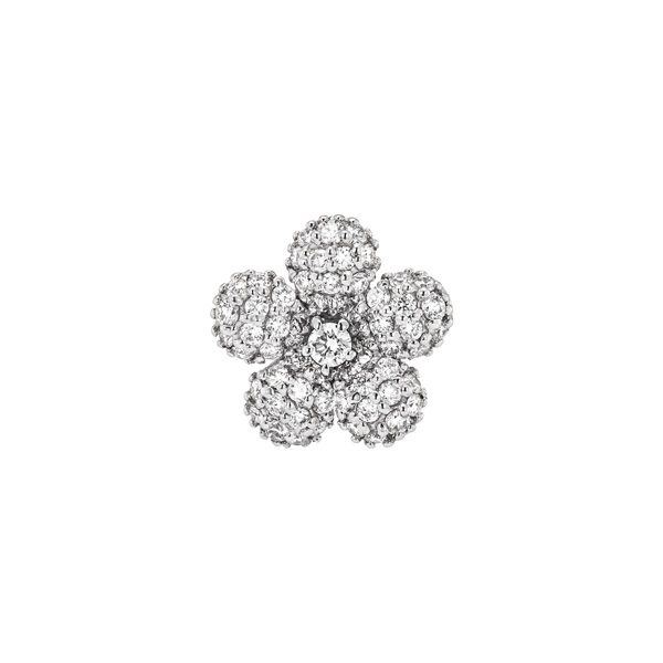 プラチナダイヤモンドピアス(片耳用)