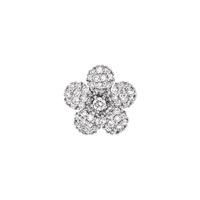 プラチナダイヤモンドピアス(片耳用)