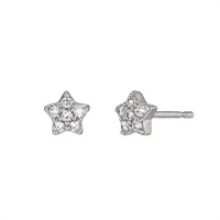 プラチナダイヤモンドピアス