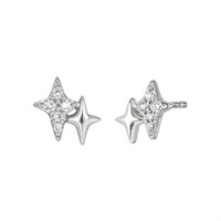 プラチナダイヤモンドピアス