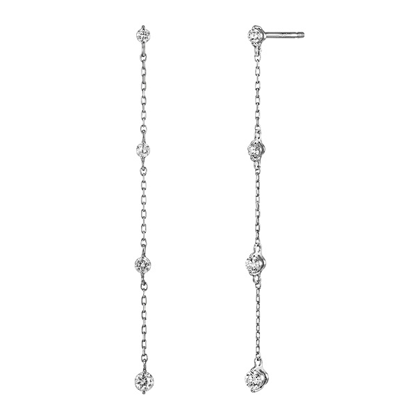 Pt950ダイヤモンドピアス