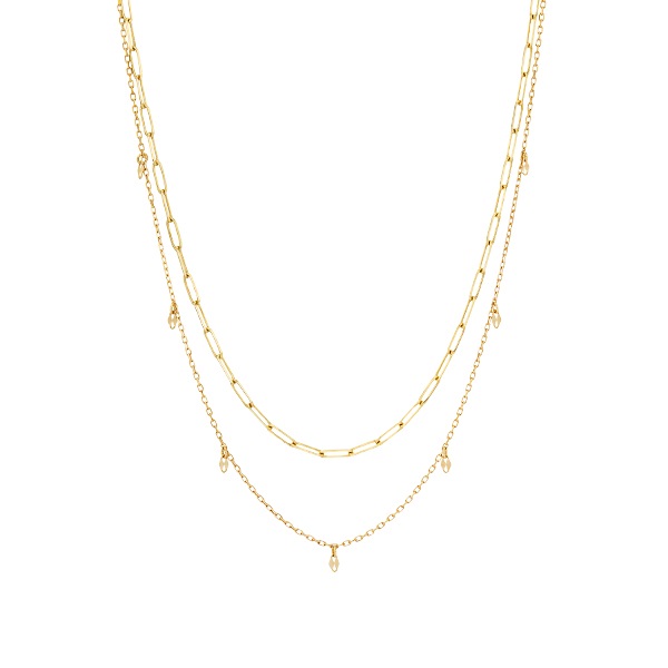 K10YGネックレス