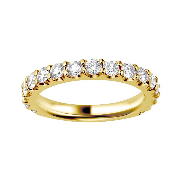 K18YGダイヤモンドリング