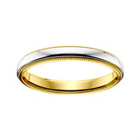 Pt950/K18YGマリッジリング