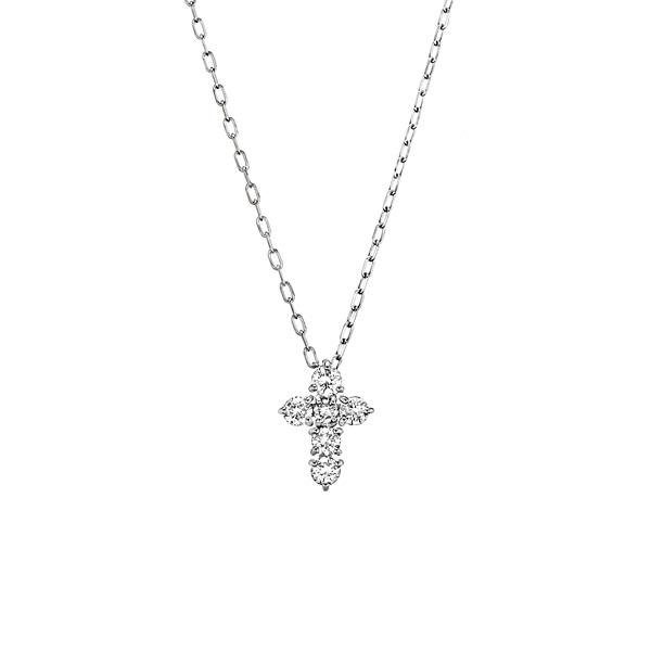 Pt950ダイヤモンドネックレス