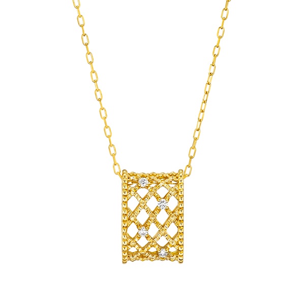 K18YGダイヤモンドネックレス