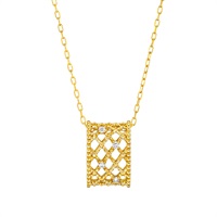 K18YGダイヤモンドネックレス