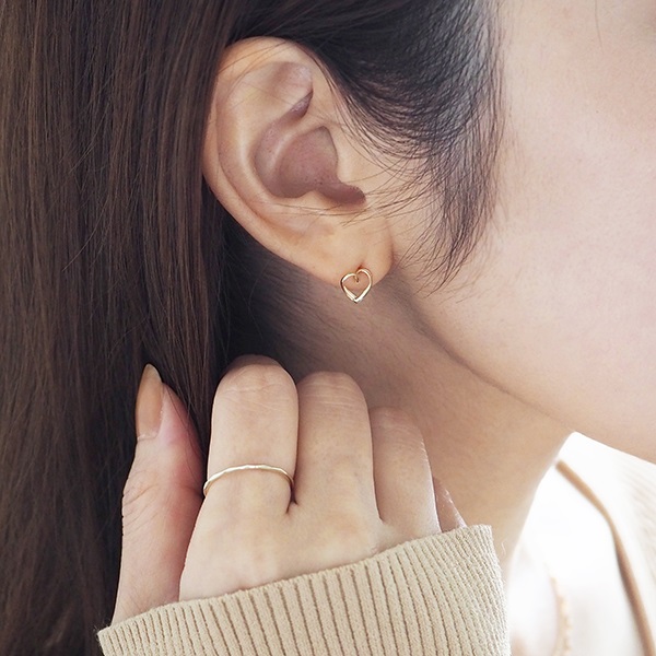 k10YGピアス K10YGミックスピアス | ポンテヴェキオ公式オンラインショップ