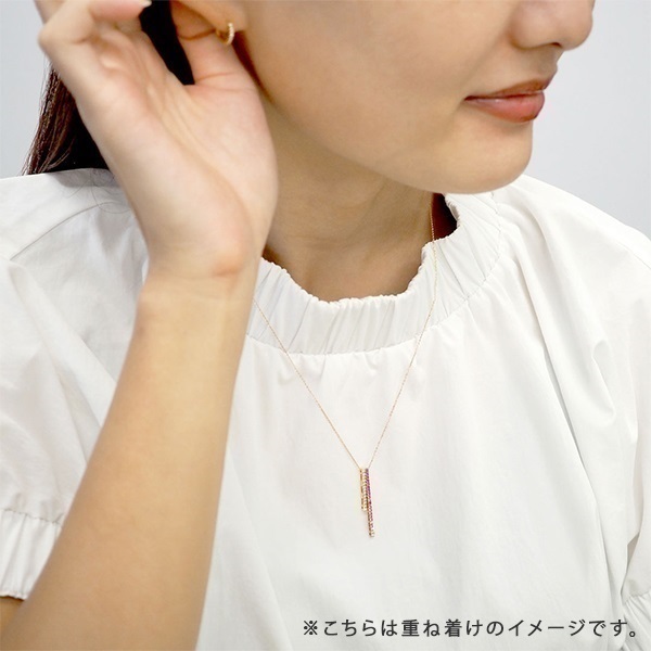 ポンテべキオPonte Vecchio ネックレス K18PG 0.92ct s0.04 - rchealy.com