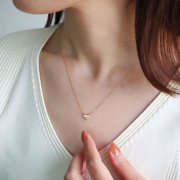 ポンテヴェキオ　K18YGダイヤモンド ネックレス K18YGダイヤモンドネックレス | ポンテヴェキオ公式オンラインショップ