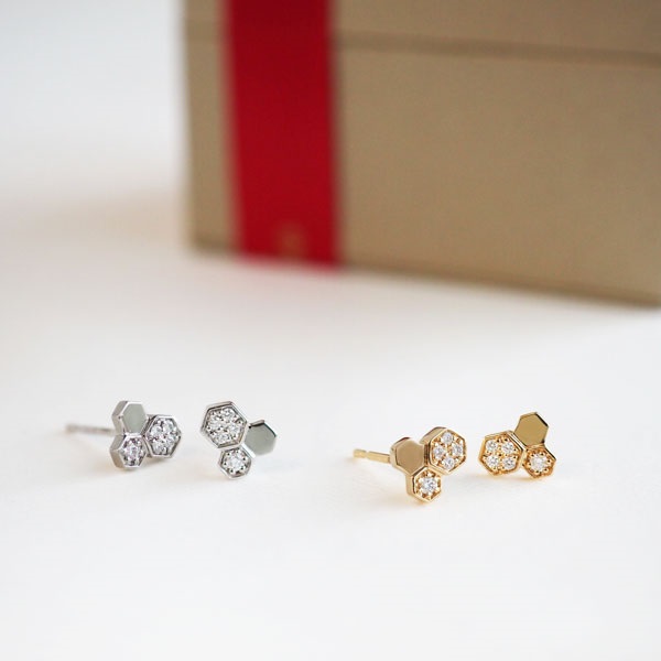 K18YGダイヤモンドピアス | ポンテヴェキオ公式オンラインショップ