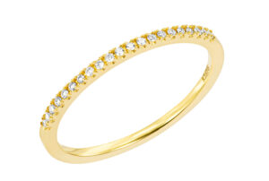 ポンテヴェキオ K18YG ダイヤモンド リング