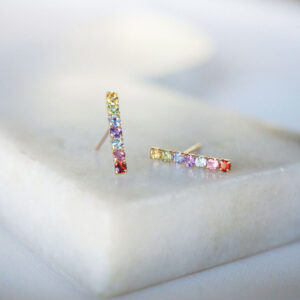 ポンテヴェキオ K10YGミックスピアス