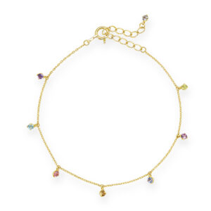 ポンテヴェキオ K10YG レインボー ブレスレット