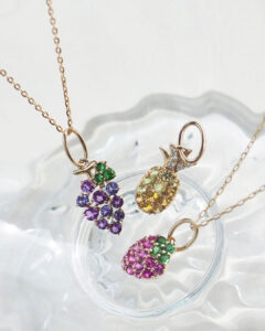 ポンテヴェキオ フルーツモチーフ ネックレス